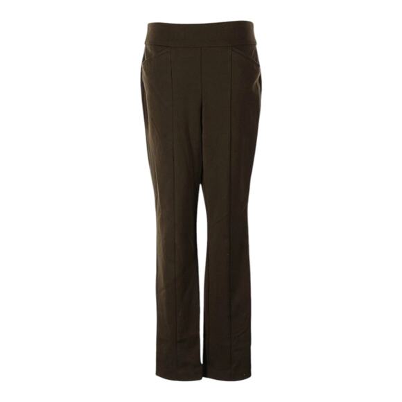 Chico's So Slimming Women's Brown Straight Leg Pants Size Women's 2.5 14 - Picture 1 of 12